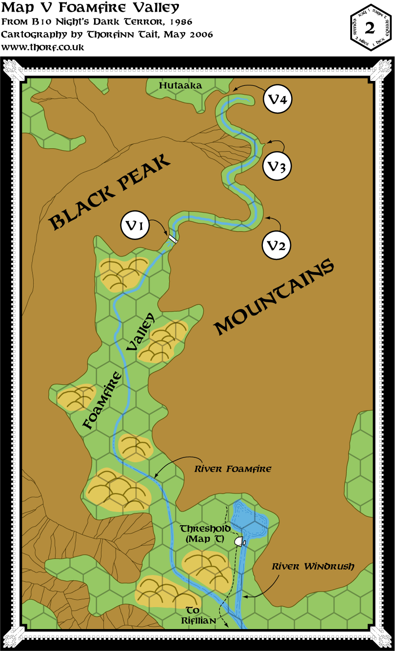 B10 Foamfire Valley, 2 miles per hex, May 2006