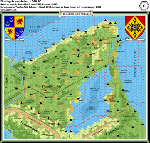 Ar & Ambur, 8 miles per hex | Atlas of Mystara