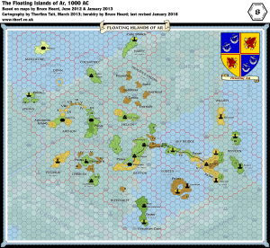 Floating Ar, 8 miles per hex | Atlas of Mystara