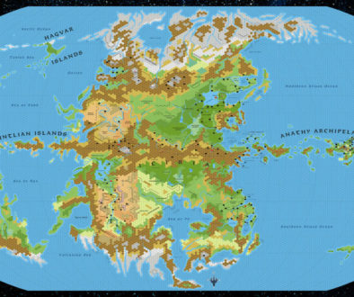 Old Averoigne, 8 miles per hex | Atlas of Mystara