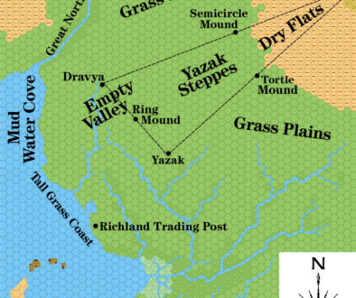 CM1/M2 Norwold, 24 miles per hex | Atlas of Mystara