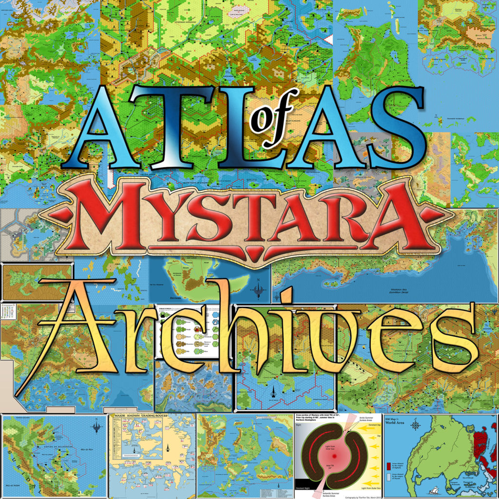 Atlas of Mystara Appendix A: Archives — The Archives house reference materials such as obsolete versions of maps, restored forum threads, and e-mails