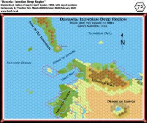 Geoff’s Izondian Deep, 72 miles per hex | Atlas of Mystara