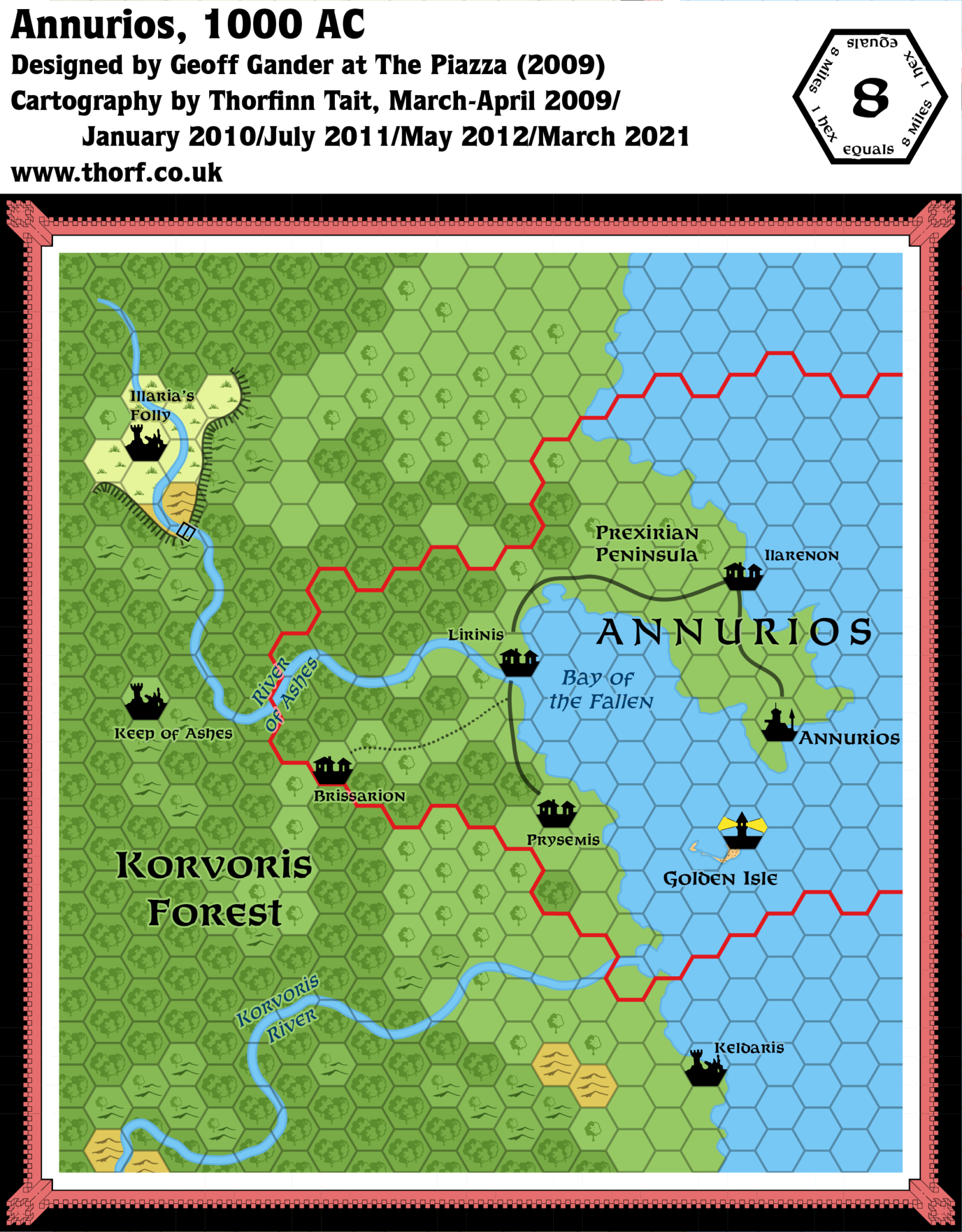Geoff’s Annurios, 8 miles per hex | Atlas of Mystara