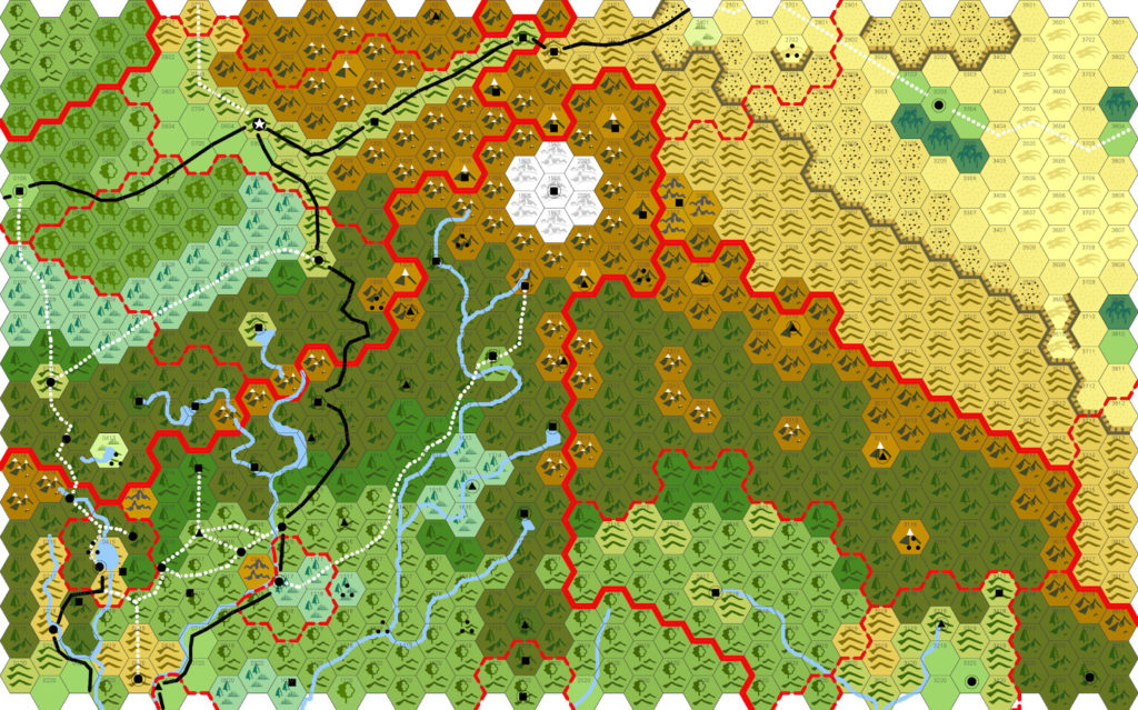 Tepeshiya, 8 miles per hex, by James Mishler, September 2019