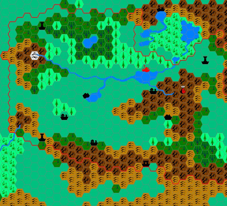 Ghyr, 8 miles per hex by Andrew Theisen, May 2000