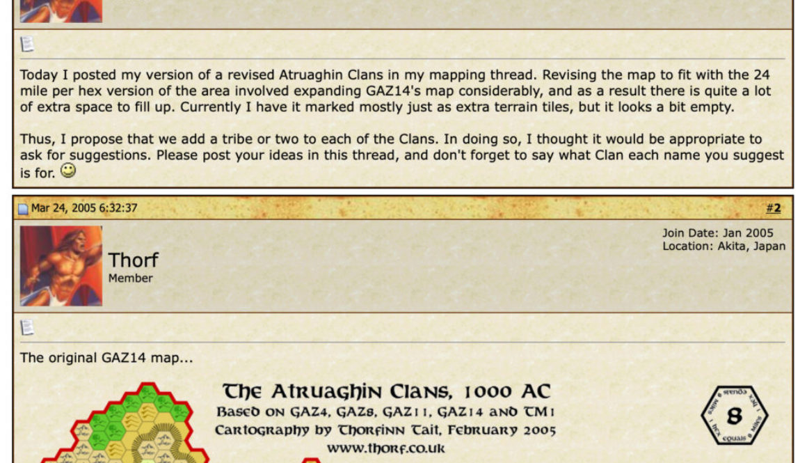 Atruaghin Clans — looking for new tribe names!! A recreation of the Wizards of the Coast Mystara Message Board thread, with restored links and images.