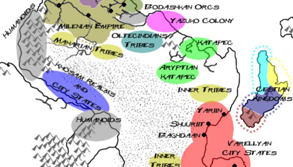 Milenian Empire Era; 1,000 BC - 100 BC by Christian Constantin, March 2014