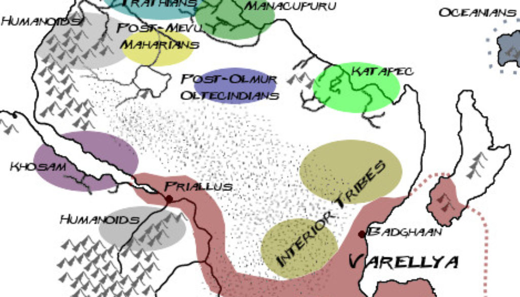 First Varellyan Empire; 1,850 BC - 940 BC by Christian Constantin, March 2014