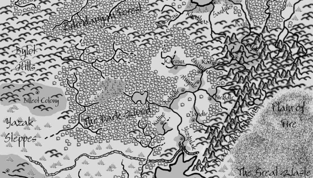 Nine Kingdoms of the Great Valley, 1950 BC by Christian Constantin, May 1999