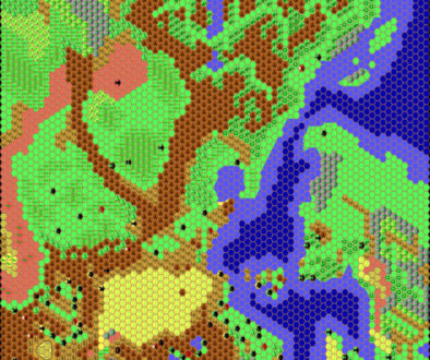 Thibault’s Renardy, 8 miles per hex | Atlas of Mystara