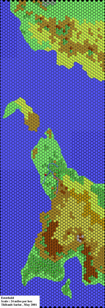 Esterhold, 24 miles per hex by Thibault Sarlat, May 2001