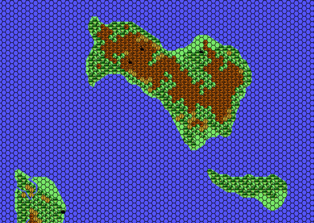 Oceania, 24 miles per hex by Thibault Sarlat, April 2002