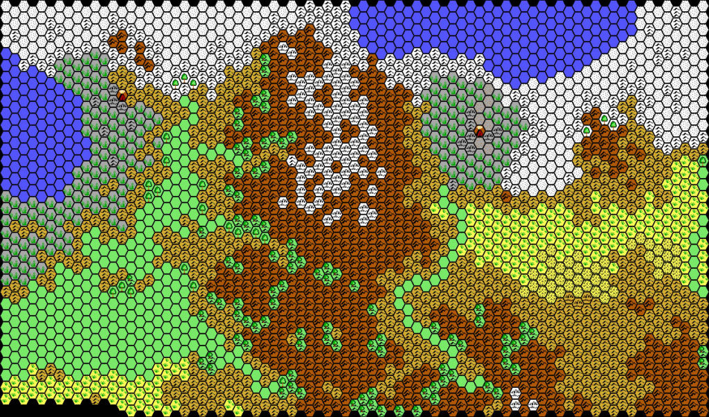 Skothar “Northwest”, 24 miles per hex by Thibault Sarlat, April 2002