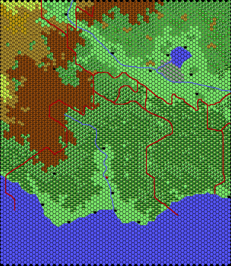 Tangor, 24 miles per hex by Thibault Sarlat, May 2001