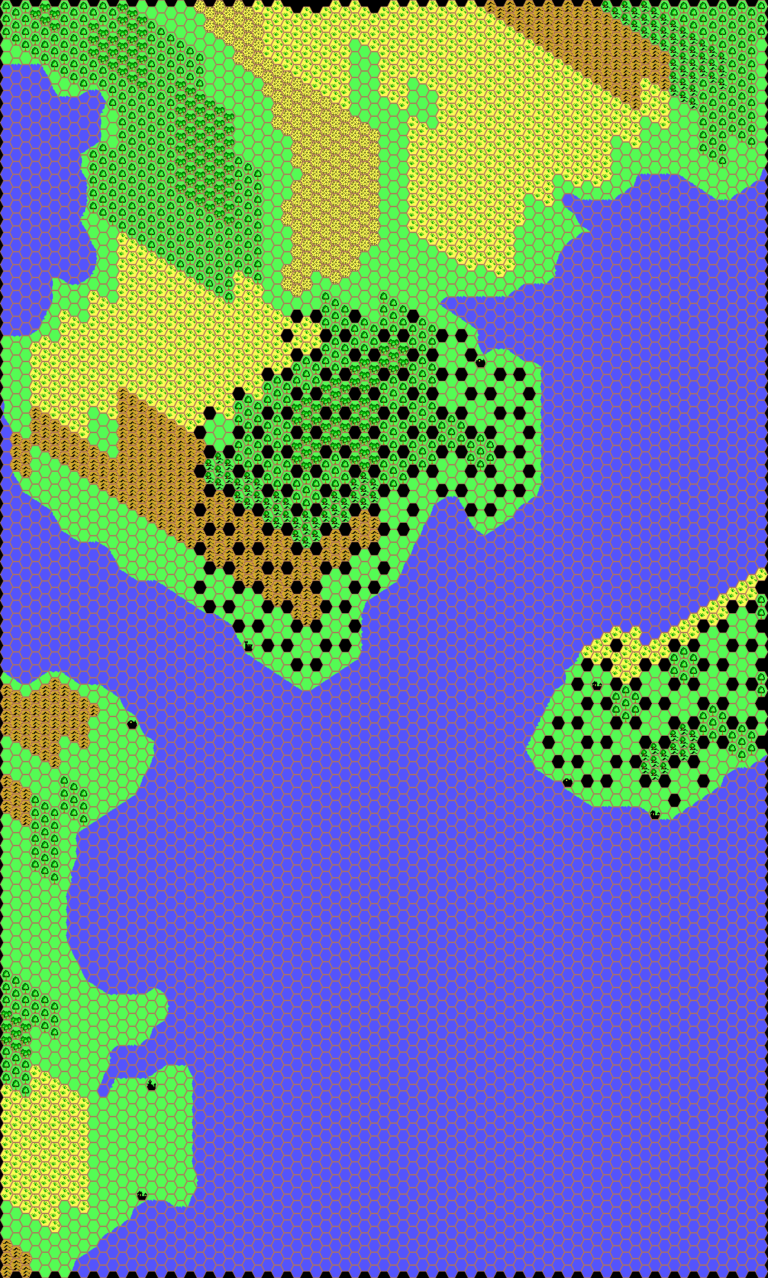 Thibault’s Isle of Dawn, 8 miles/hex v2 | Atlas of Mystara