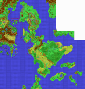 Thibault’s Isle of Dawn, 8 miles/hex v4 | Atlas of Mystara