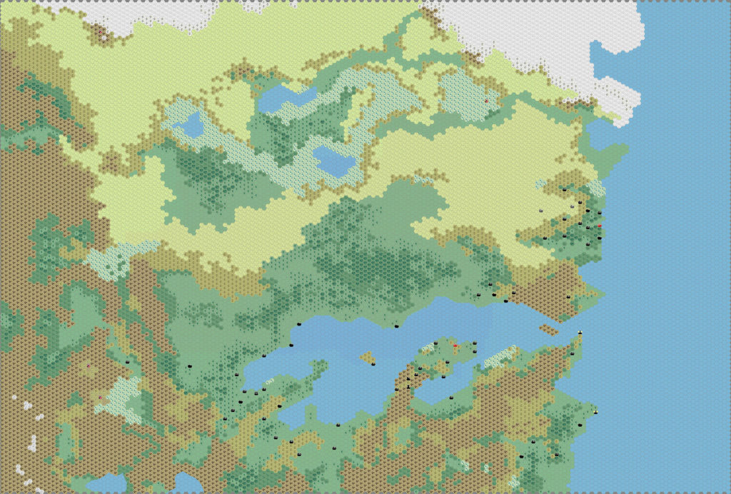 Norwold North, 8 miles per hex by Thibault Sarlat, January 2005