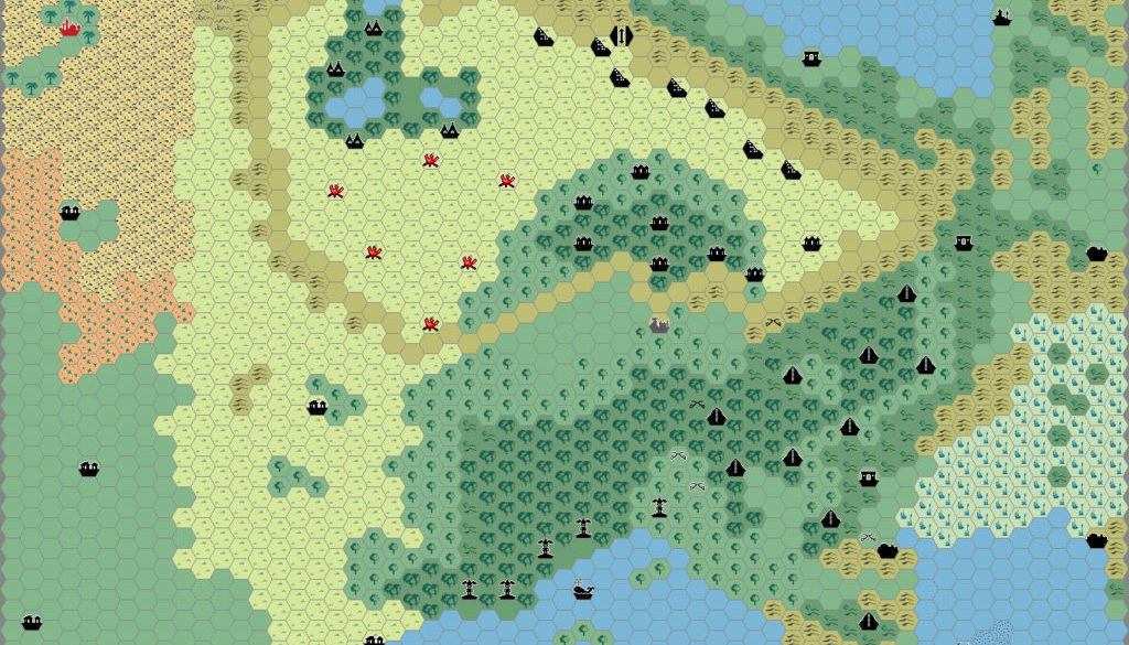 The Atruaghin Clans, 8 miles per hex by Thibault Sarlat, July 2005
