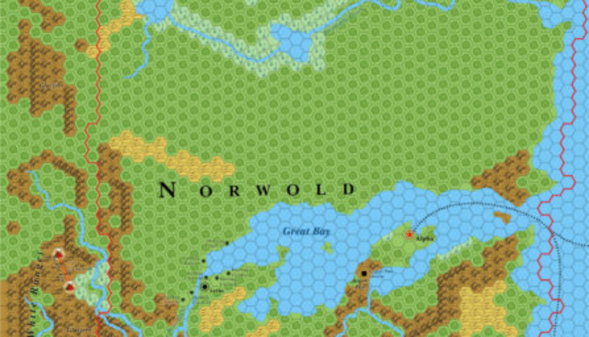 Norwold, 24 miles per hex (1984)