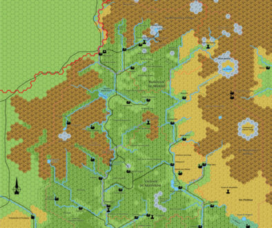 Randel, 8 miles per hex | Atlas of Mystara