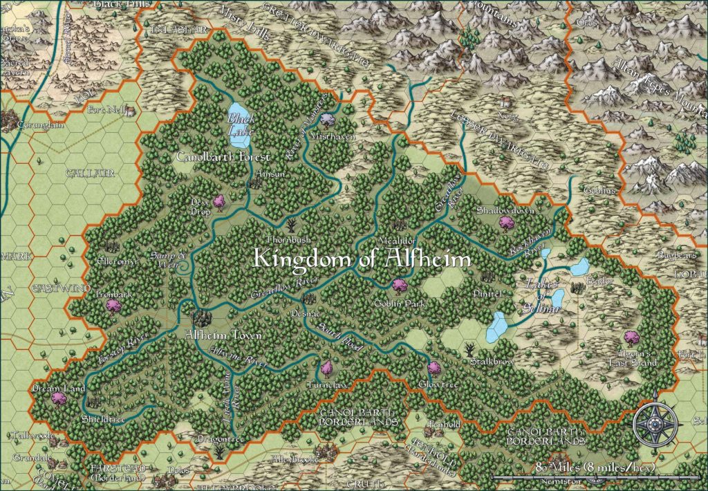 The Kingdom of Alfheim by Jason Hibdon, April 2020 (old version)