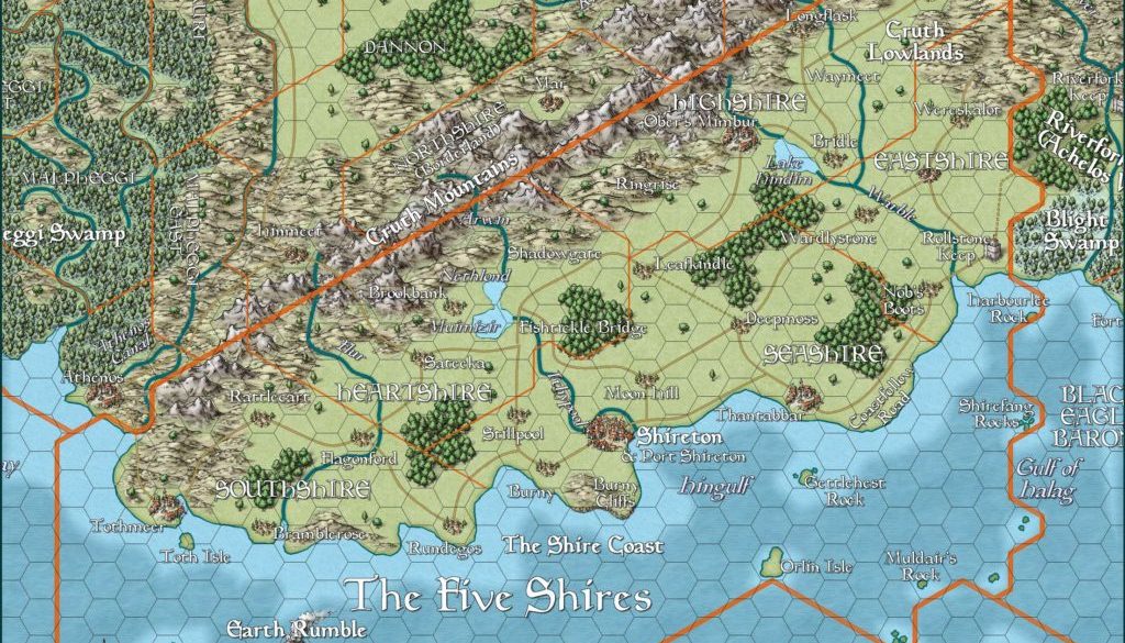 The Five Shires by Jason Hibdon, May 2020