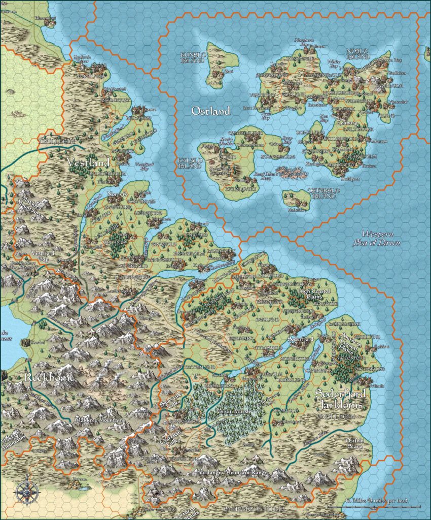 The Kingdoms of the Northern Reaches by Jason Hibdon, April 2020 (old version)