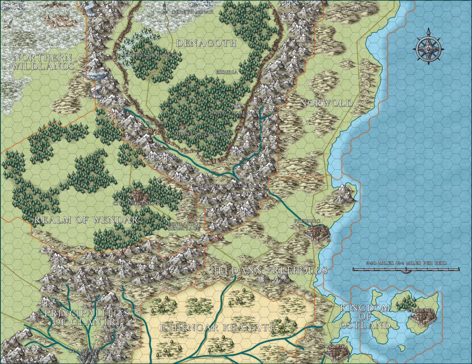 Jason Hibdon’s Wendar and Denagoth, 24mph | Atlas of Mystara