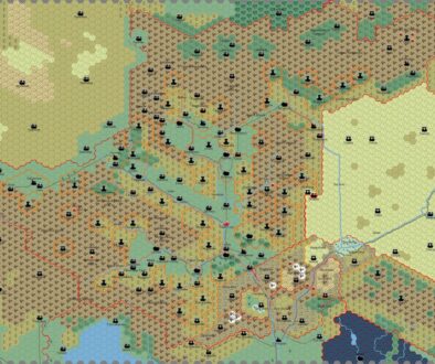 Glantri 1012 AC, 8 miles per hex v2 by Francesco Defferrari, October 2006