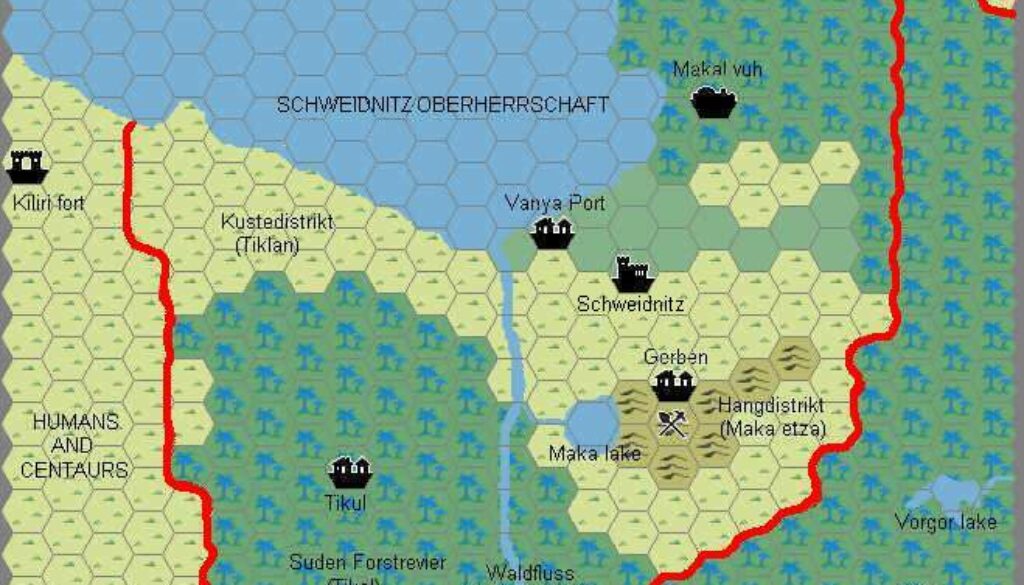 Schweidnitz, 8 miles per hex by Francesco Defferrari, January 2003