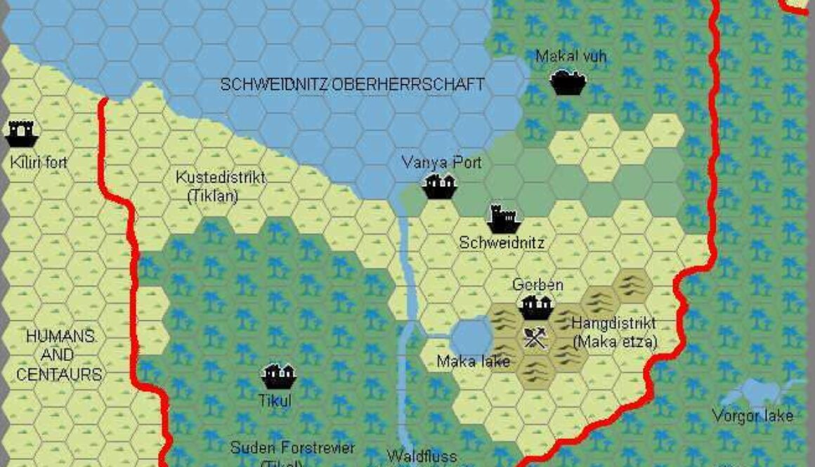 Schweidnitz, 8 miles per hex by Francesco Defferrari, January 2003