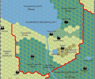 Schweidnitz, 8 miles per hex by Francesco Defferrari, January 2003