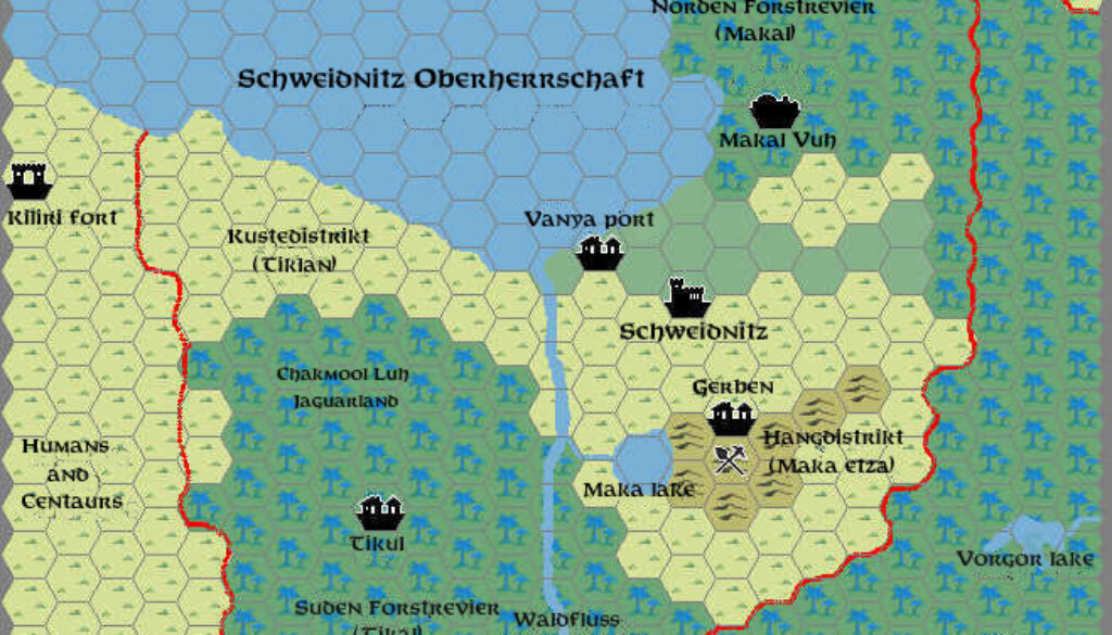 Schweidnitz, 8 miles per hex by Francesco Defferrari, April 2011