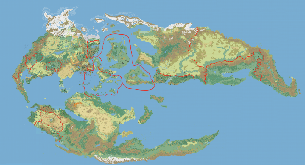 Empires, 24 miles per hex by Francesco Defferrari, September 2013