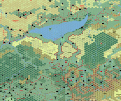 The Midlands, 24 miles per hex by Francesco Defferrari, June 2011