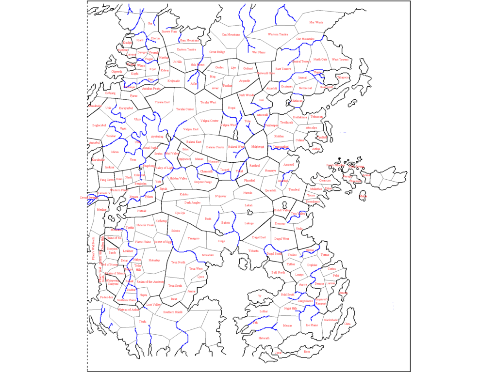 Iciria Political Map by Aleksei Andrievski, December 1998