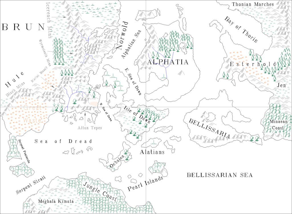 Known World Area by Aleksei Andrievski, October 1997