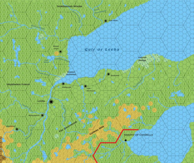 Replica of Dan Eustace’s Leehashire, 4 miles per hex, January 2025