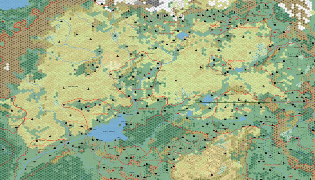 Borea 1160 AC, 24 miles per hex by Andrea Francolini, January 2009