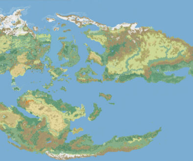 Mystara, 24 miles per hex by Andrea Francolini, c. November 2006