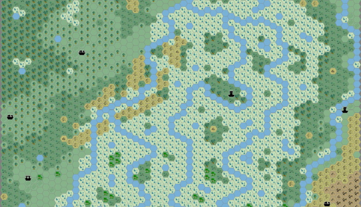 The Malpheggi Swamp, 1 mile per hex by Morphius Shadowleaf, May 2003