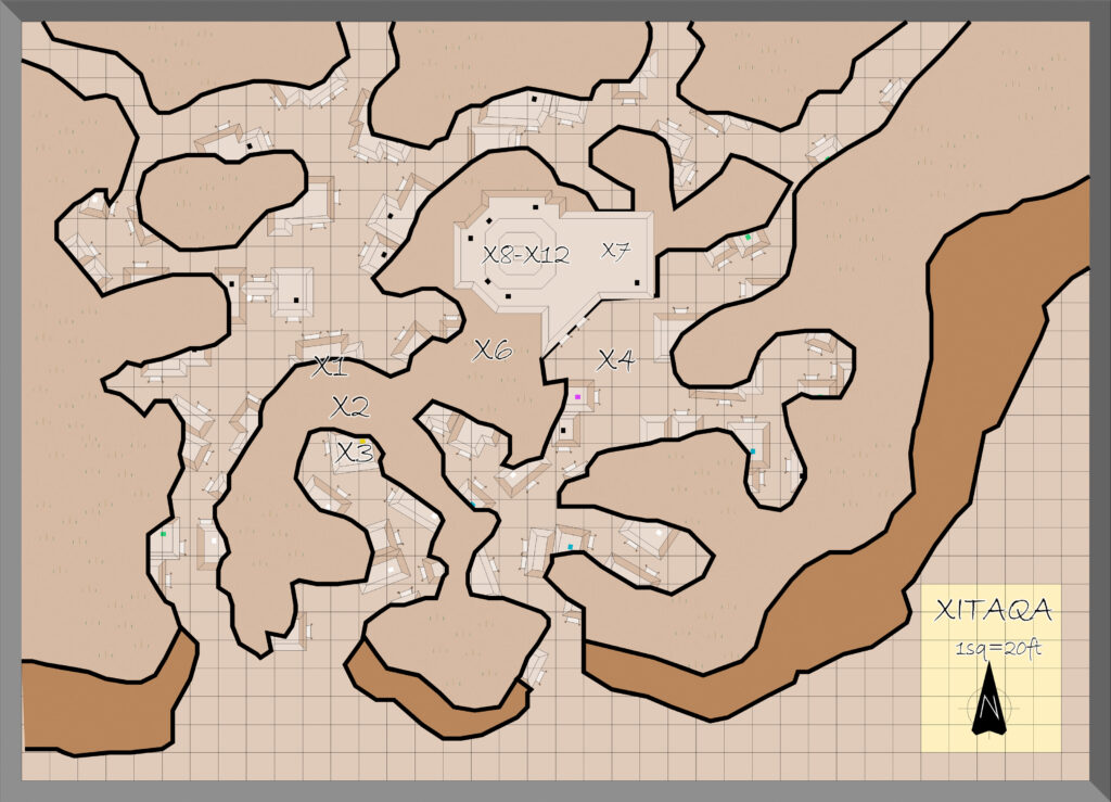 Xitaqa by Alan Derek Jones, June 2001, exported in high resolution by Thorfinn Tait, April 2025