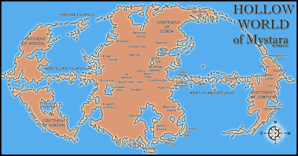 Hollow World v2 by Håvard, June 2008