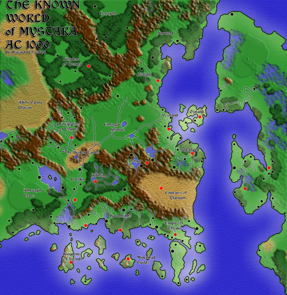 Known World v2 by Håvard, December 2004