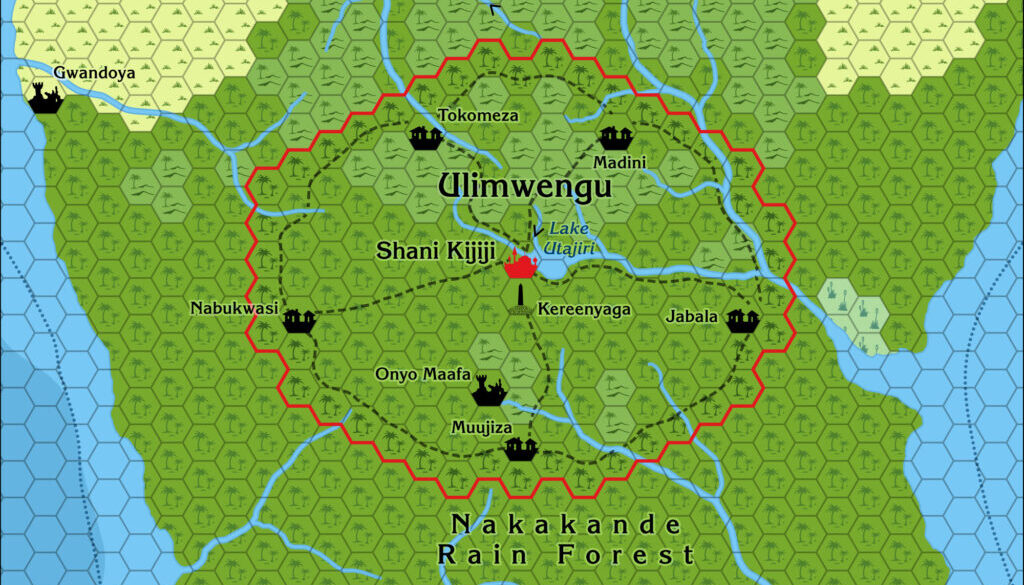 Ulimwengu, 8 miles per hex (1993)