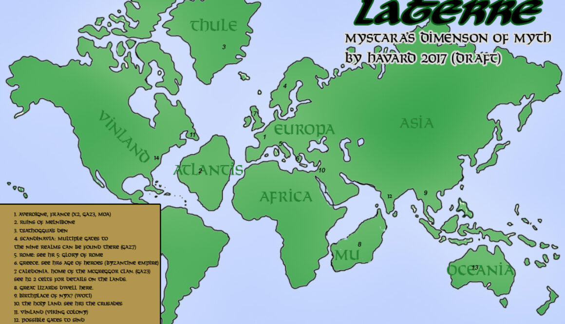 Laterre - Mystara’s Dimension of Myth by Håvard, October 2017
