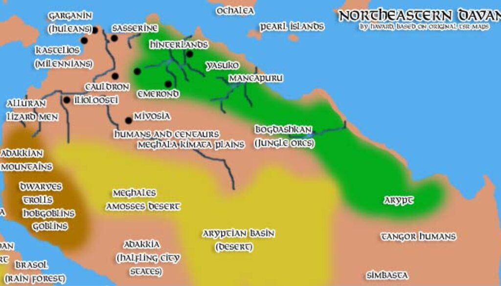 Northeastern Davania by Håvard, March 2007