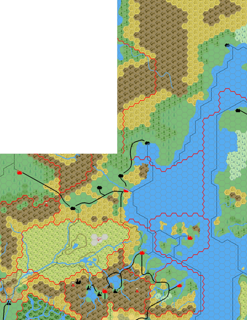 Heldann Border area, 24 miles per hex by Mark Howard, March 2005
