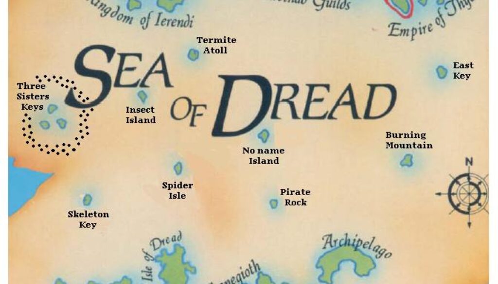 Islands of the Sea of Dread by Michele Carpita, November 2005